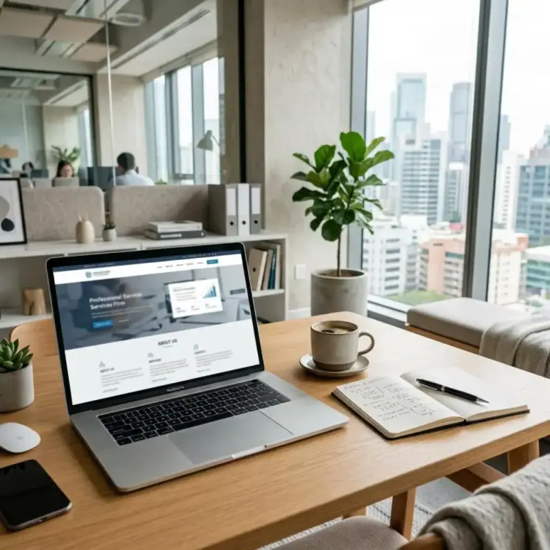 Advisory Firm Overview: website design inspiration concept